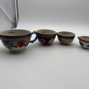 Pioneer Woman Vintage Measuring Cups Set of 4 From My Frontier To Yours